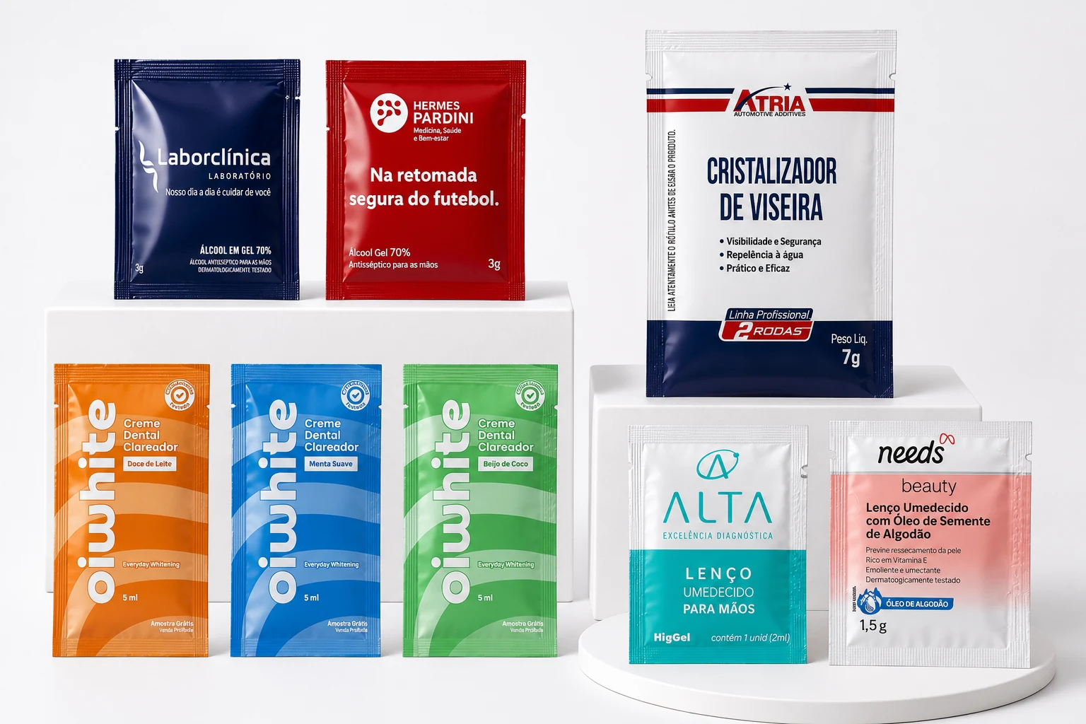 Composição de produtos correlatos atendidos pela Triace